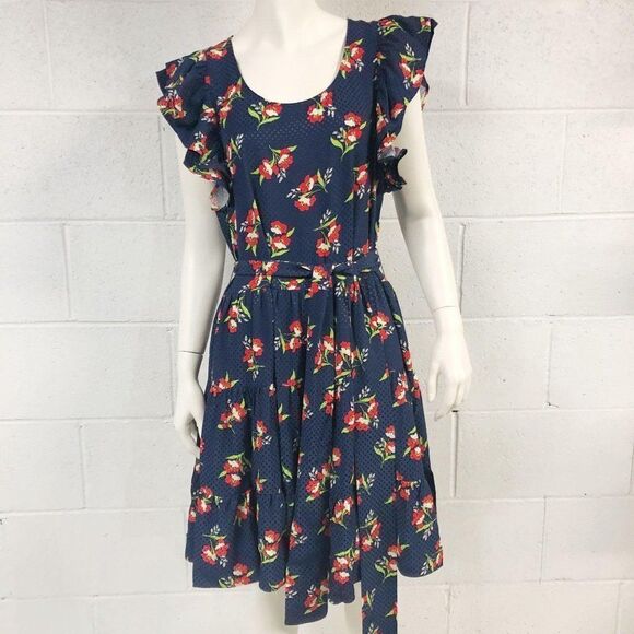 Jill Jill Stuart Floral Jacquard Flutter Dress - Picture 1 of 9